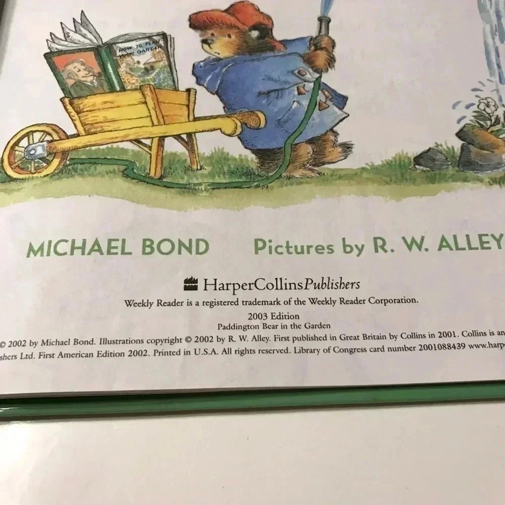Paddington Bear in the Garden By Bond, Michael